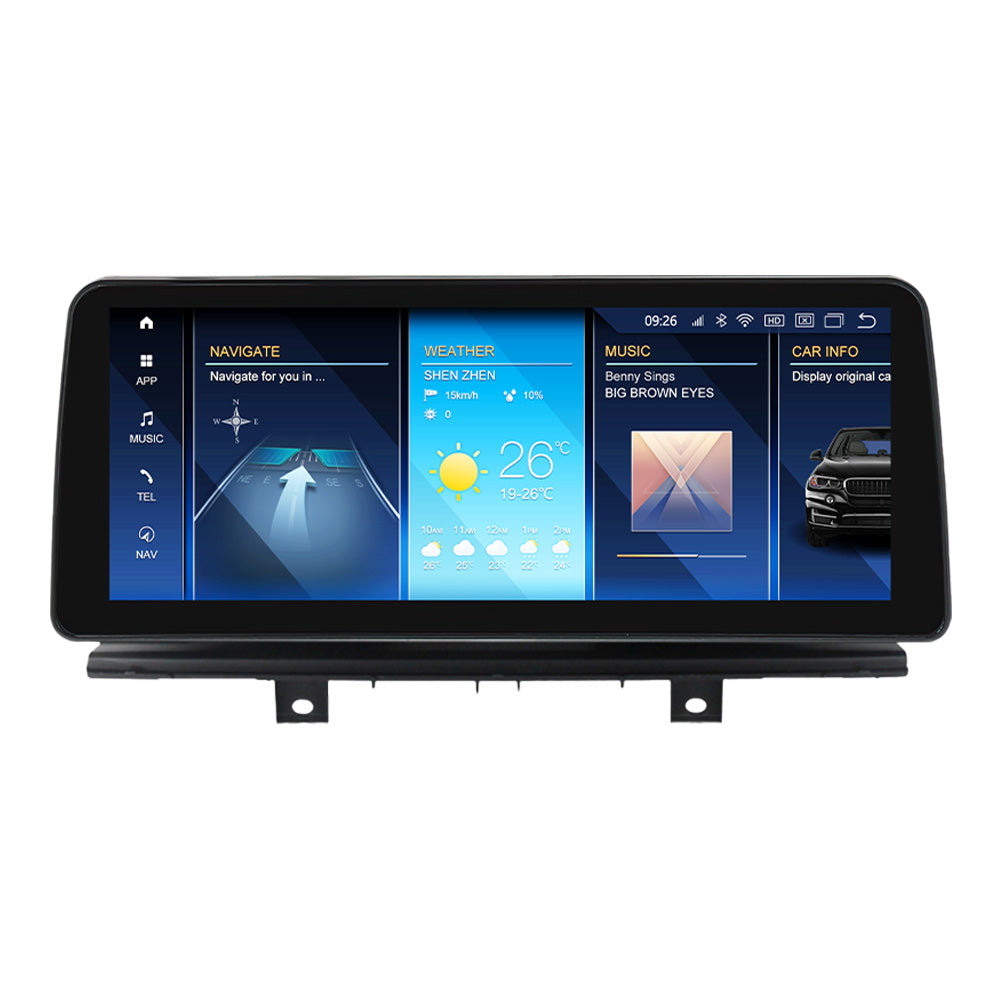 BMW X5 X6 2014-2019 F15 F16 Android 13 Wireless CarPlay & Android Auto Car Stereo Head Unit NBT EVO - DriveCast