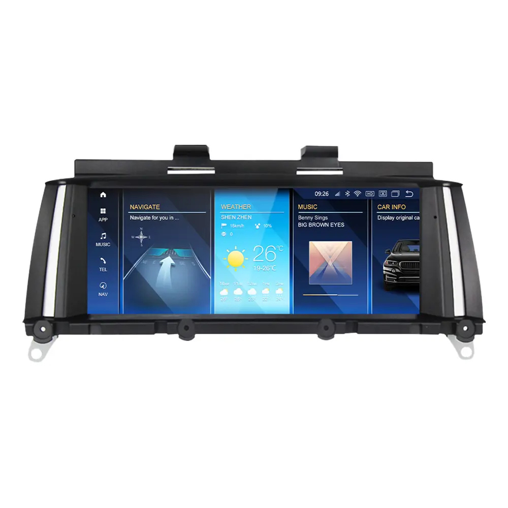 BMW X3 X4 2010-2018 Series F25 F26 Android 13 Wireless CarPlay & Android Auto Car Stereo Head Unit CIC NBT - DriveCast