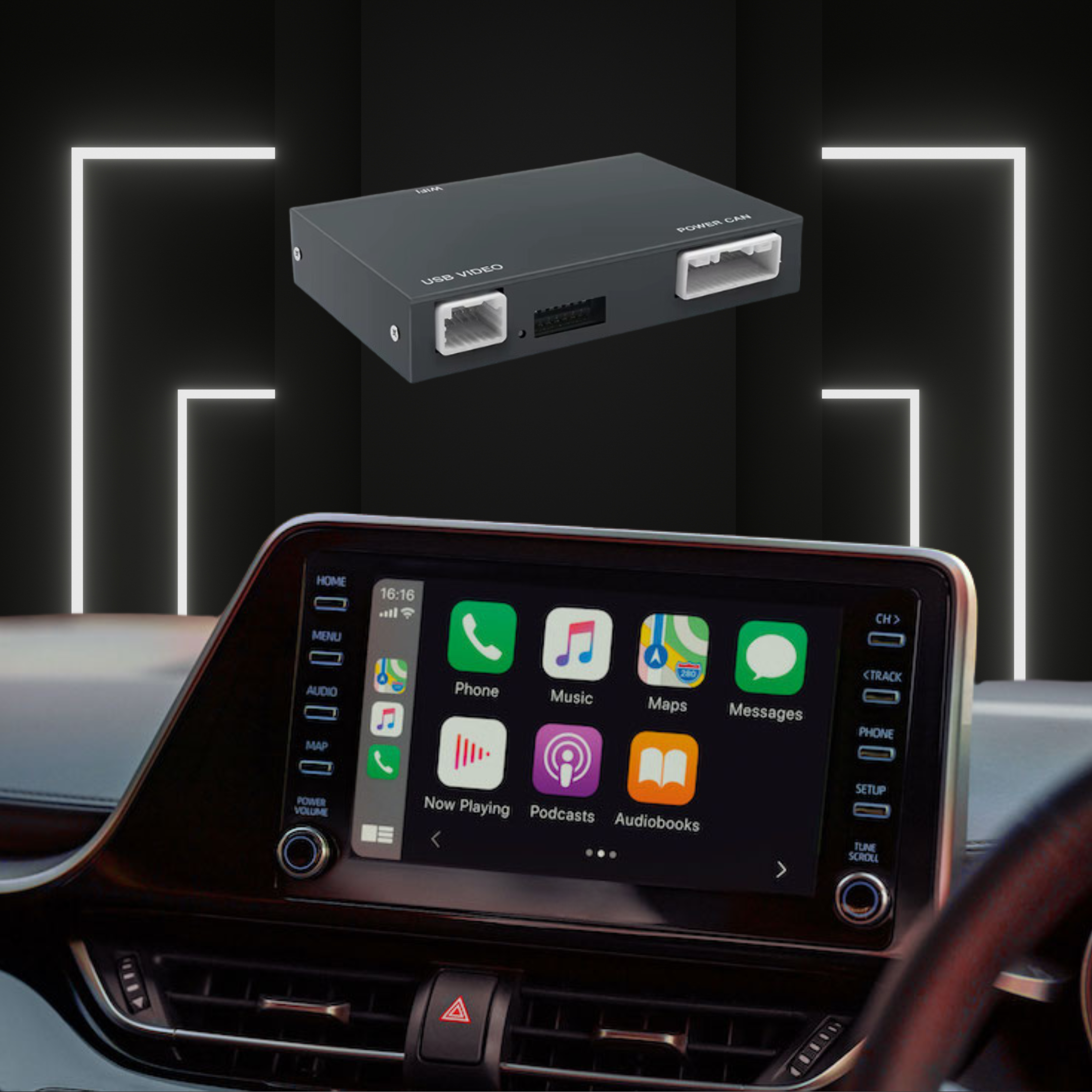For Toyota CarPlay Android Auto Retrofit Integration - DriveCast