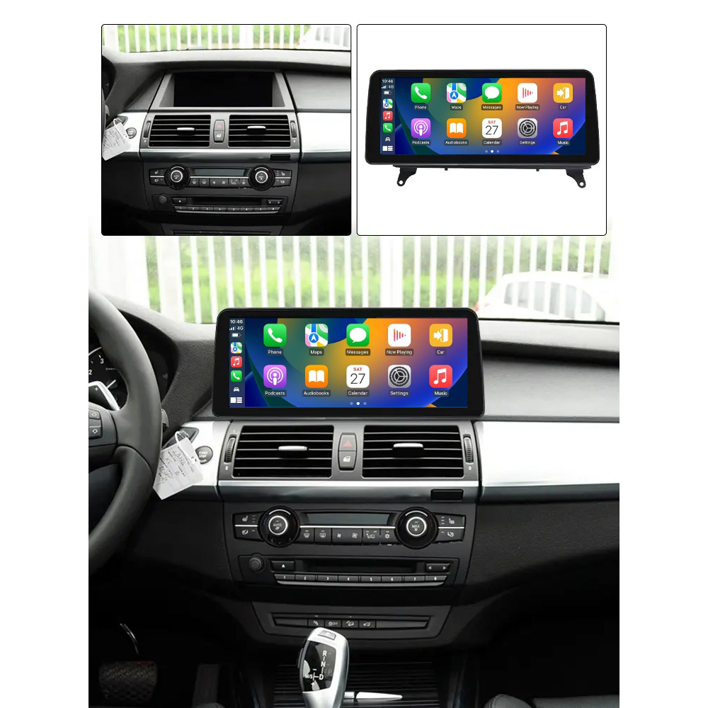 BMW X5 X6 2006-2014 E70 E71 Android 13 Car Stereo Wireless CarPlay & Android Auto Head Unit CCC CIC - DriveCast