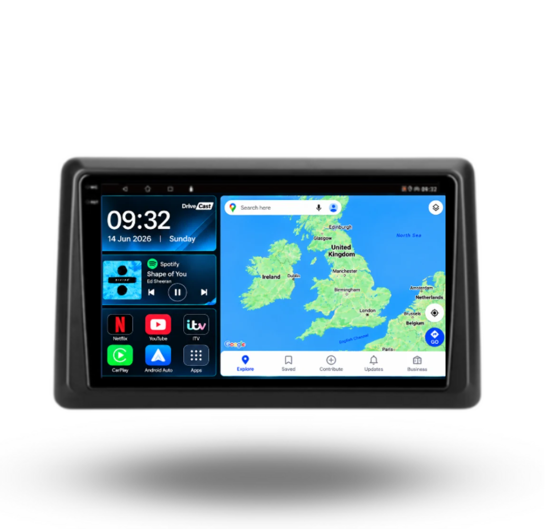 Dacia Duster HM 2 II Renault Arkana 1 2019-2023 Android 15 Wireless CarPlay Android Auto Car Stereo Head Unit - DriveCast