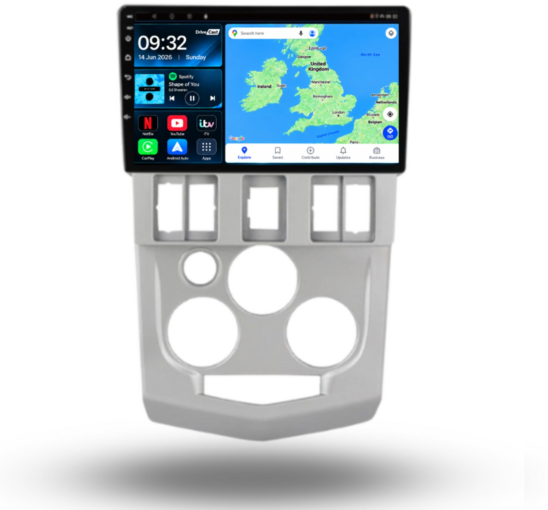 Dacia Logan 2004-2009 Android 15 | Wireless CarPlay Android Auto Car Stereo Head Unit - DriveCast
