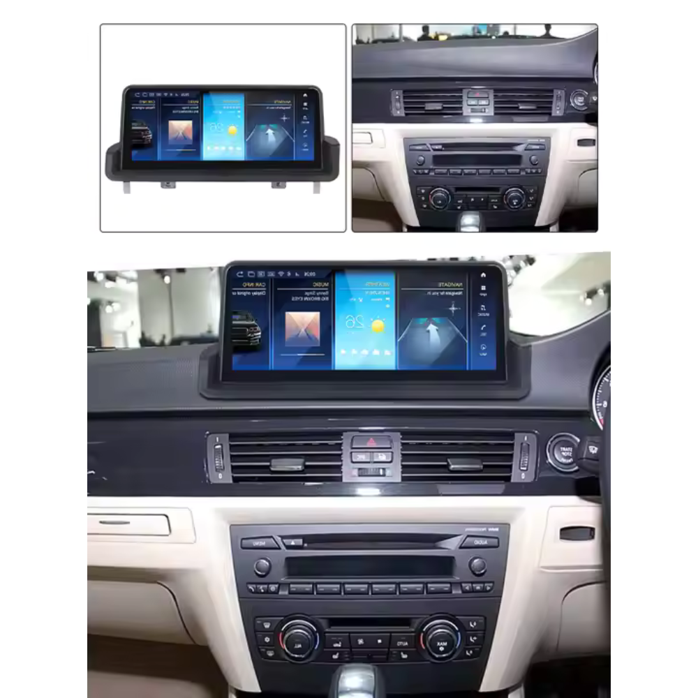 BMW 3 Series 2005-2011 E90 E91 E92 M3 Android 13 Wireless CarPlay & Android Auto Car Stereo Head Unit 10.25inch RHD - DriveCast