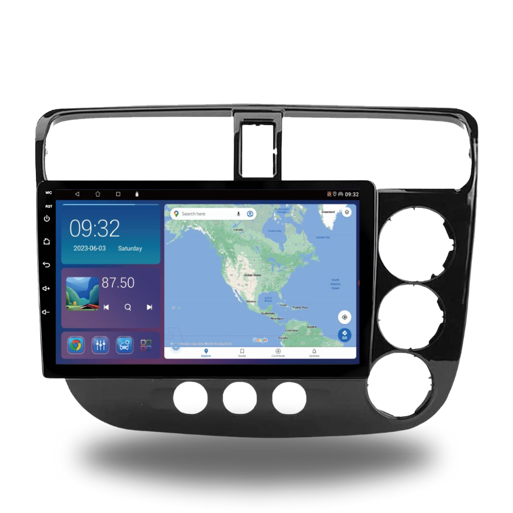 Honda Civic 2000-2005 Android 13 Wireless CarPlay & Android Auto Car Stereo Head Unit - DriveCast