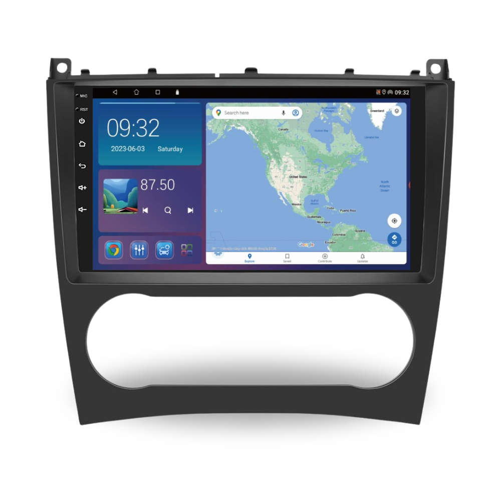 Mercedes C Class G CLC CLK W203 W209 W463 2005-2009 Android 13 Wireless CarPlay & Android Auto Car Stereo Head Unit - DriveCast