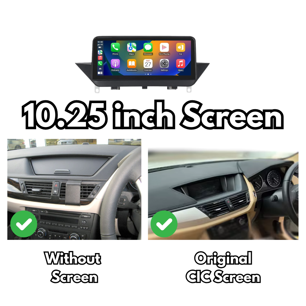 BMW X1 2009-2015 Android 13 Wireless CarPlay & Android Auto Car Stereo Head Unit 10.25inch 12.3inch - DriveCast