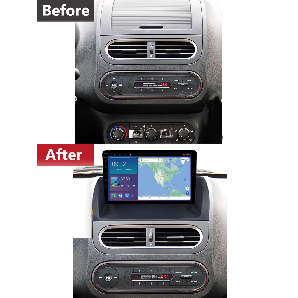 MG MG3 2013-2018 Android 13 Wireless CarPlay Android Auto Car Stereo Head Unit - DriveCast