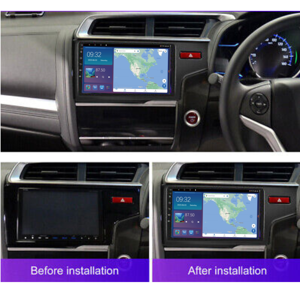 Honda Jazz 2014-2020 Android 13 Wireless CarPlay & Android Auto Car Stereo Head Unit - DriveCast