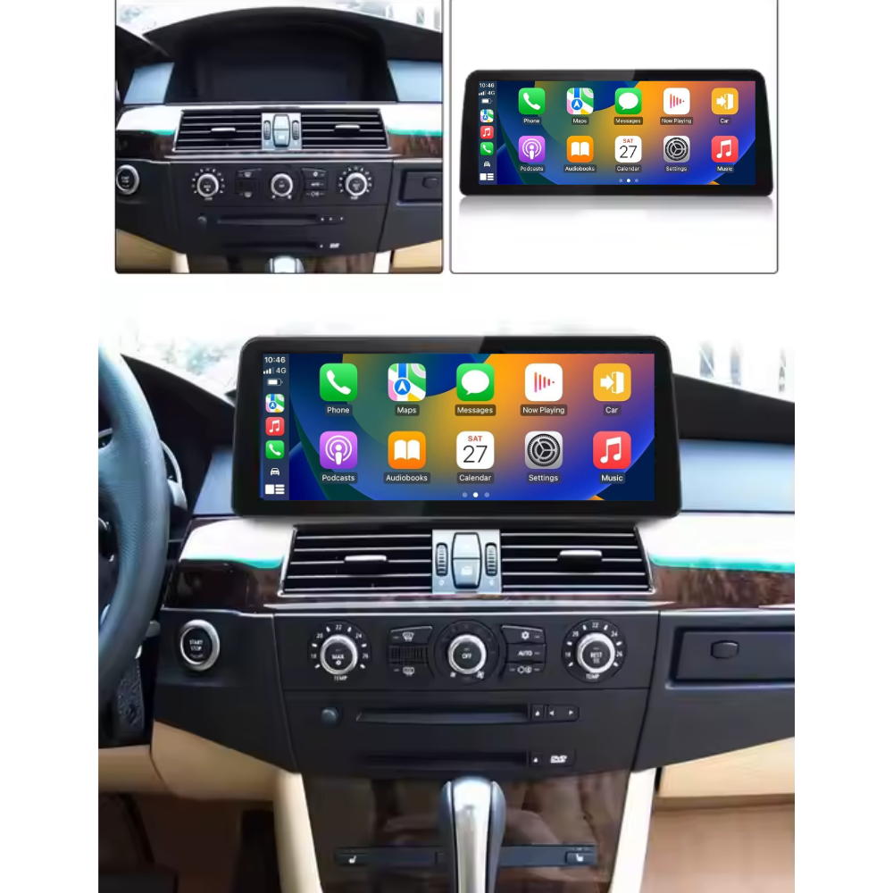 BMW 3 5 6 Series E90 E91 E92 E93 E60 E61 E62 E63 E64 Android 13 Wireless CarPlay & Android Auto Car Stereo Head Unit CCC CIC - DriveCast