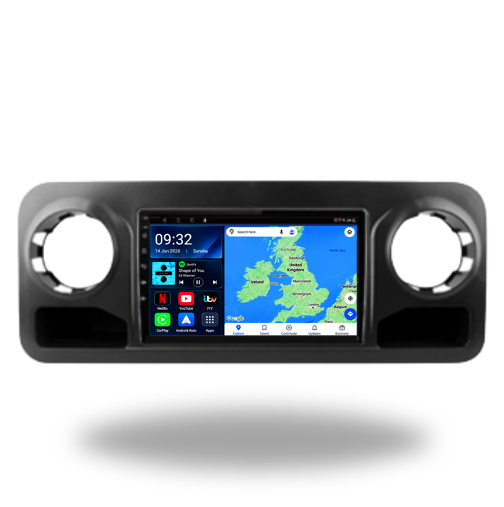 Mercedes Sprinter 2018-2026 Android 15 Car Stereo Head Unit | CarPlay & Android Auto - DriveCast