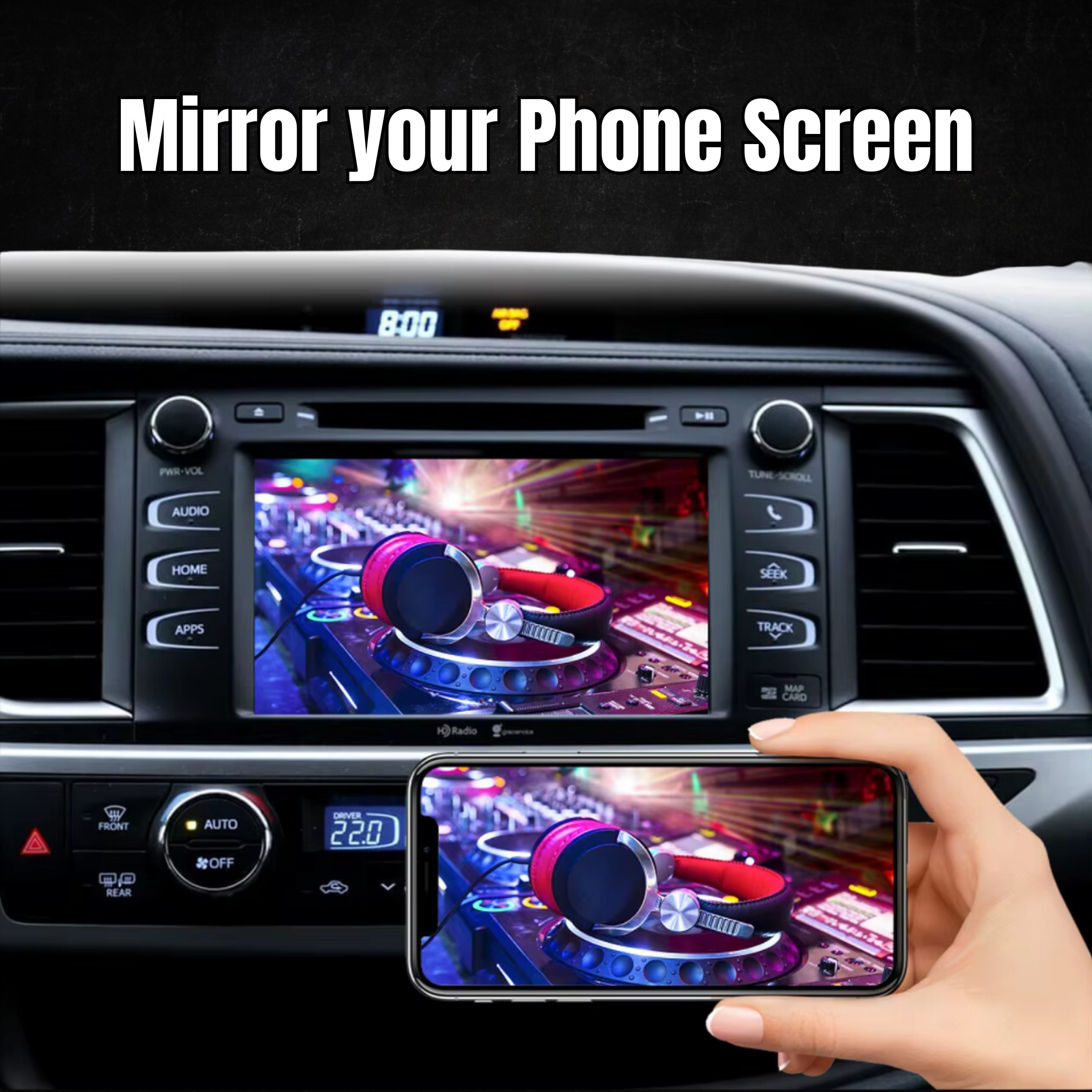 For Toyota CarPlay Android Auto Retrofit Integration - DriveCast