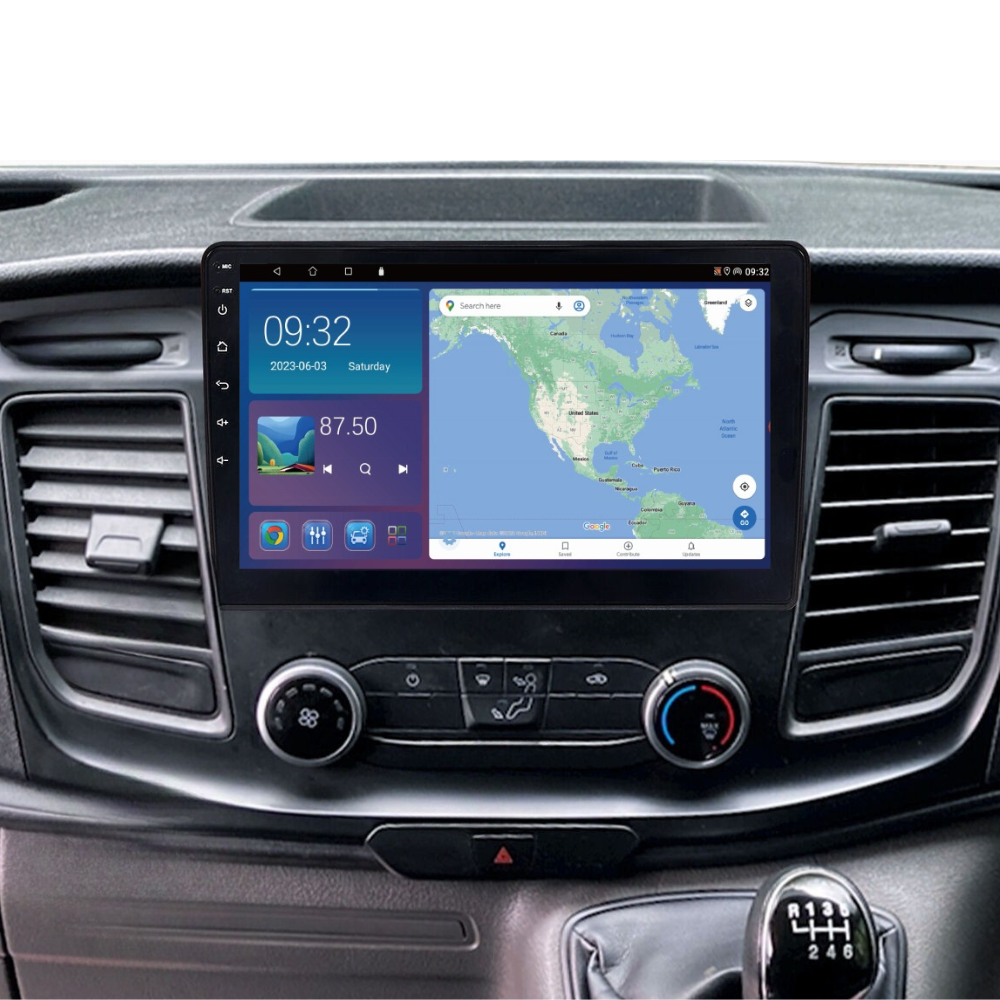 Ford Transit | Custom | Tourneo | 350 2018-2024 Android 13 Wireless CarPlay & Android Auto Car Stereo Head Unit - DriveCast