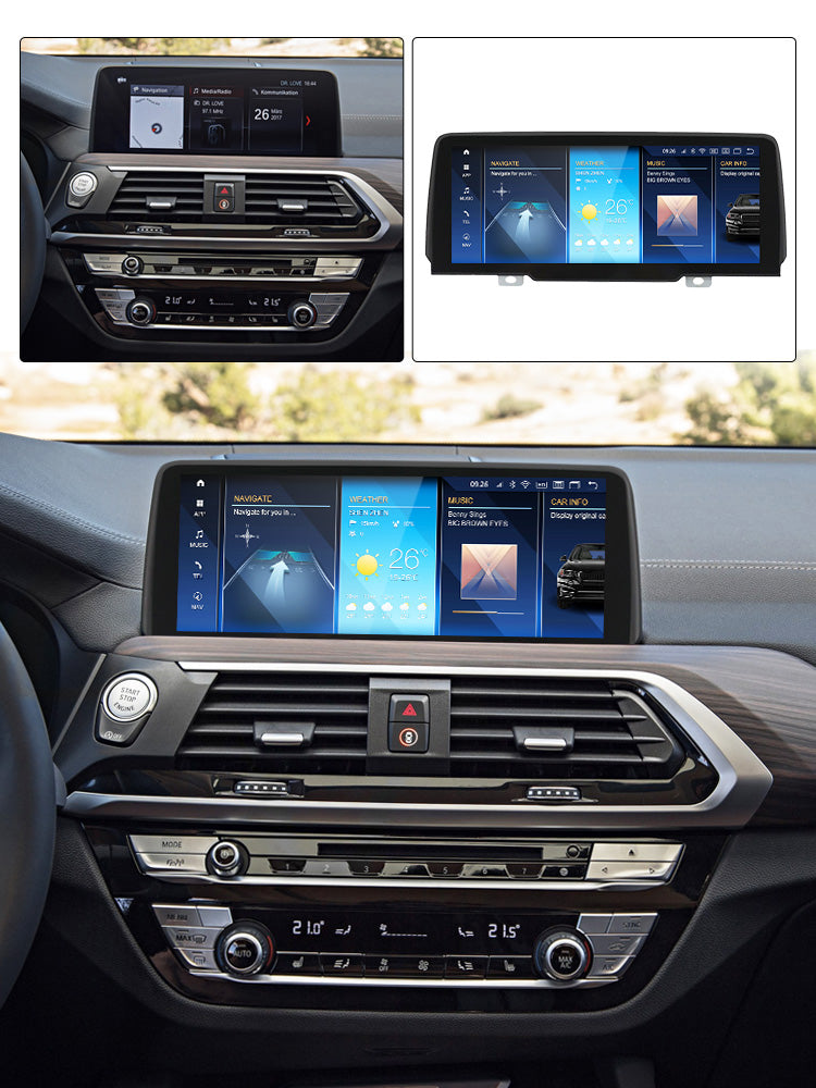 BMW X3 X4 2017-2022 G01 G02 Android 13 Wireless CarPlay & Android Auto Car Stereo Head Unit EVO - DriveCast