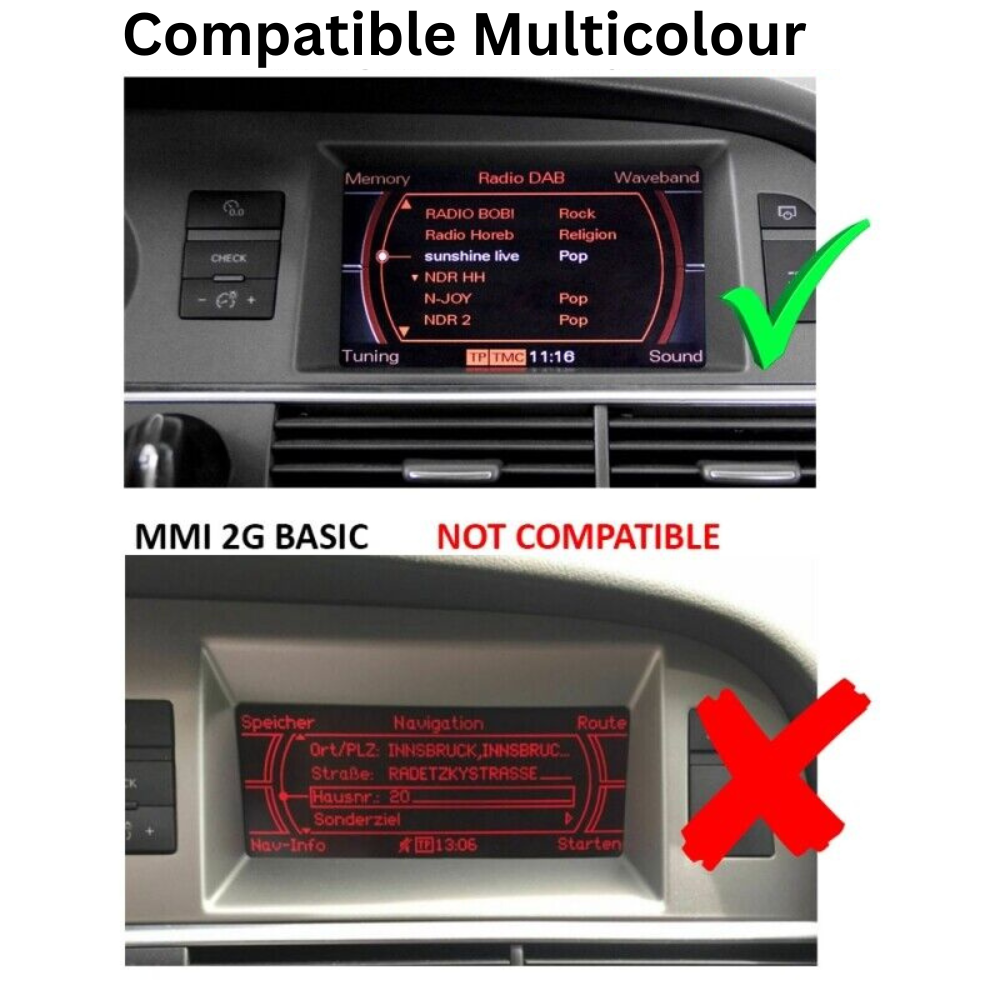 Audi A6 C6 2005-2011 Android 13 Wireless CarPlay & Android Auto Car Stereo Head Unit S RS - DriveCast