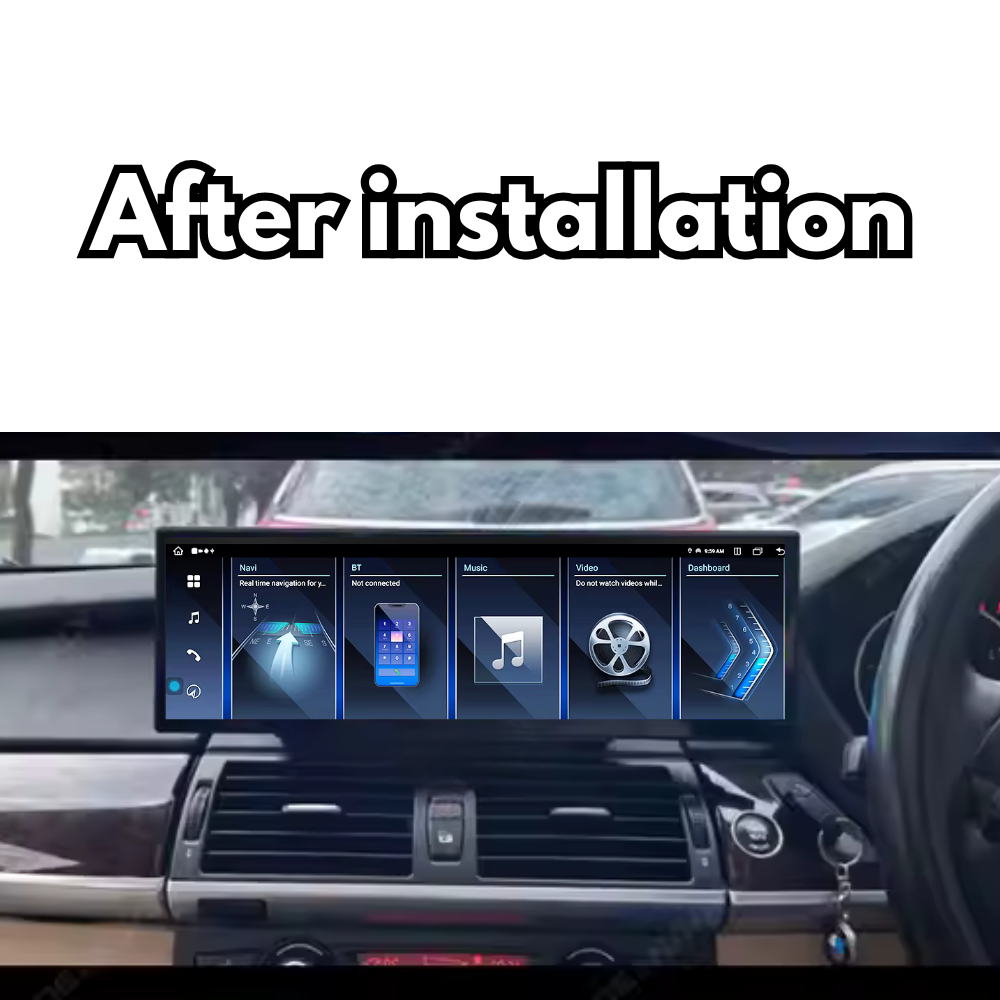 BMW X5 X6 2006-2014 E70 E71 Android 13 Car Stereo Wireless CarPlay & Android Auto Head Unit CCC CIC - DriveCast