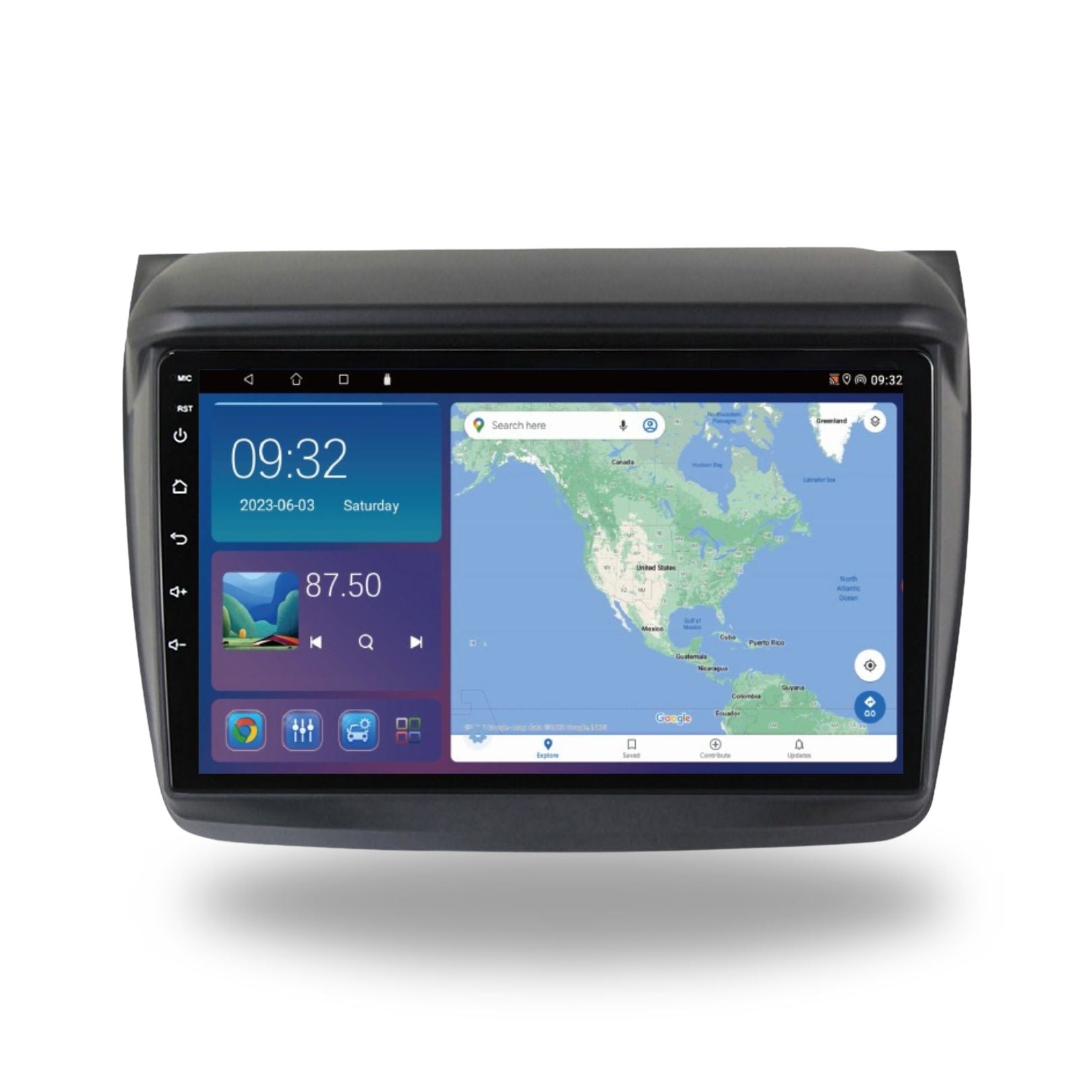 Mitsubishi L200 2006-2016 Android 14 Wireless CarPlay & Android Auto Car Stereo Head Unit