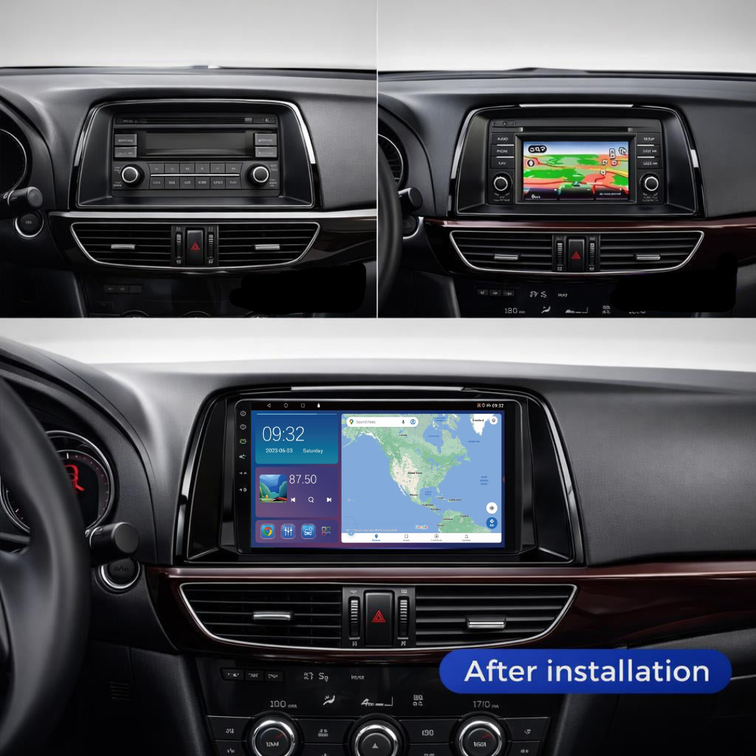 Mazda 6 2012-2015 Android 13 Wireless CarPlay & Android Auto Car Stereo Head Unit - DriveCast