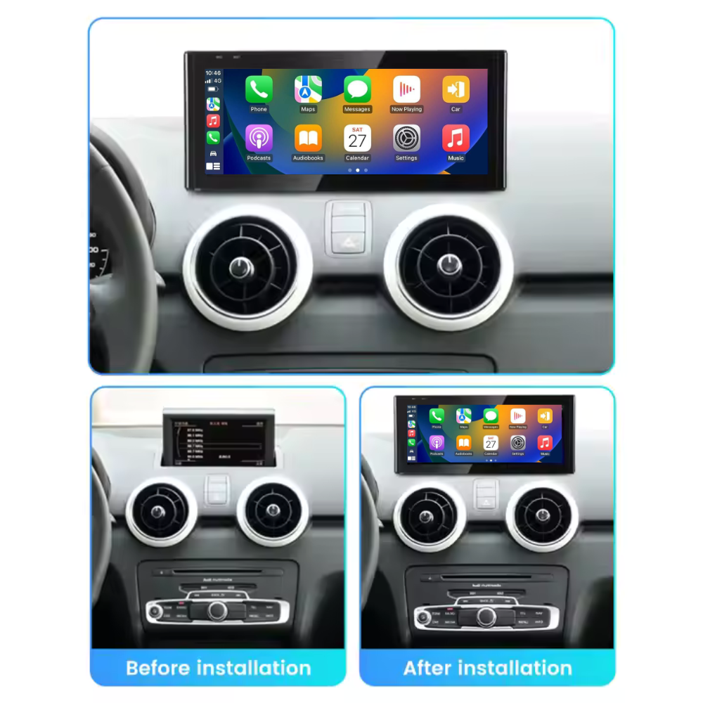 Audi A1 S1 2010-2018 Android 13 Wireless CarPlay & Android Auto Car Stereo Head Unit - DriveCast