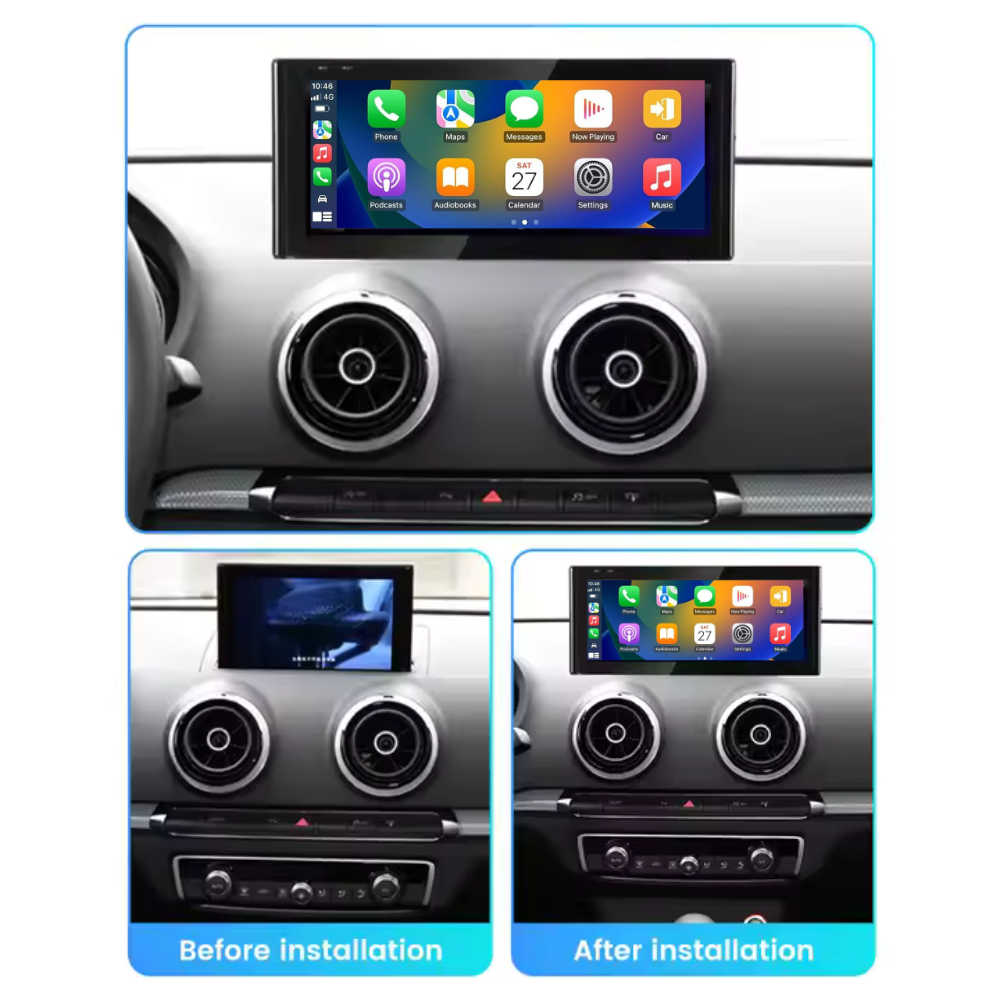 Audi A3 S3 RS3 2012-2020 Android 13 Wireless CarPlay & Android Auto Car Stereo Head Unit - DriveCast
