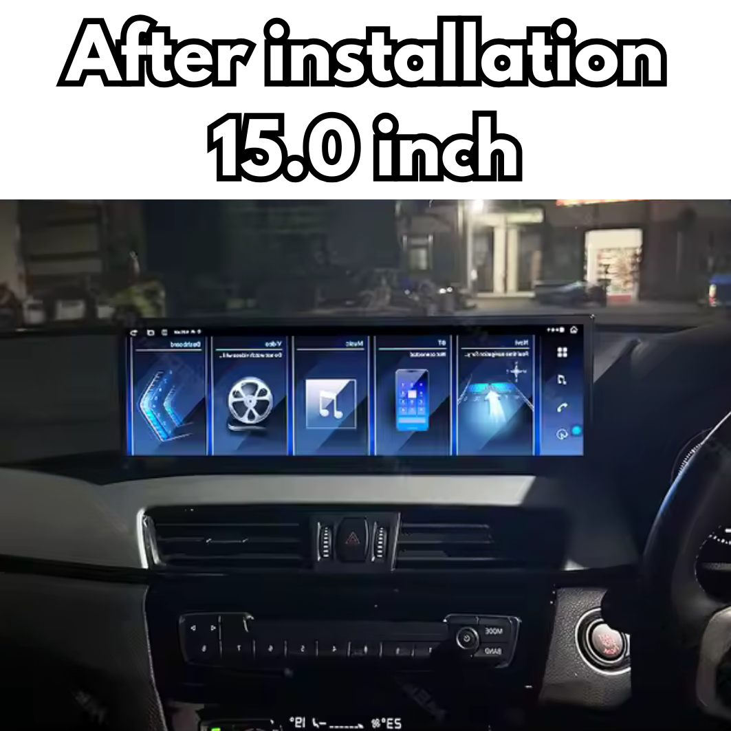 BMW X1 X2 2015-2022 F48 F39 Android 13 Wireless CarPlay & Android Auto Car Stereo Head Unit NBT EVO - DriveCast