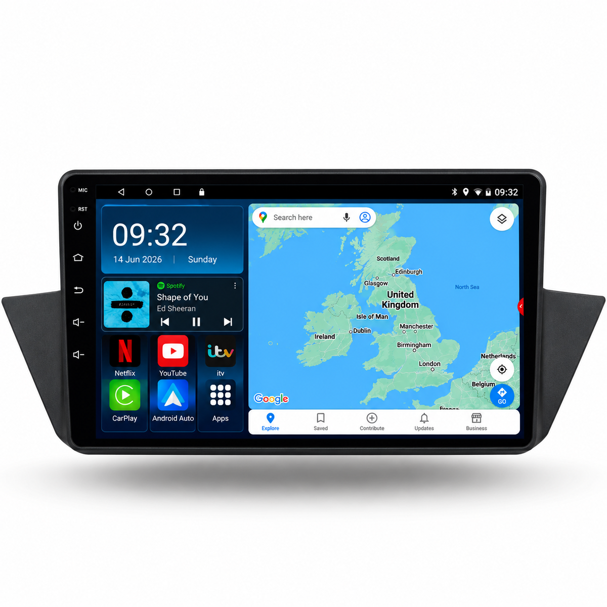 BMW X1 2009-2015 Android 15 Wireless CarPlay & Android Auto Car Stereo Head Unit - DriveCast