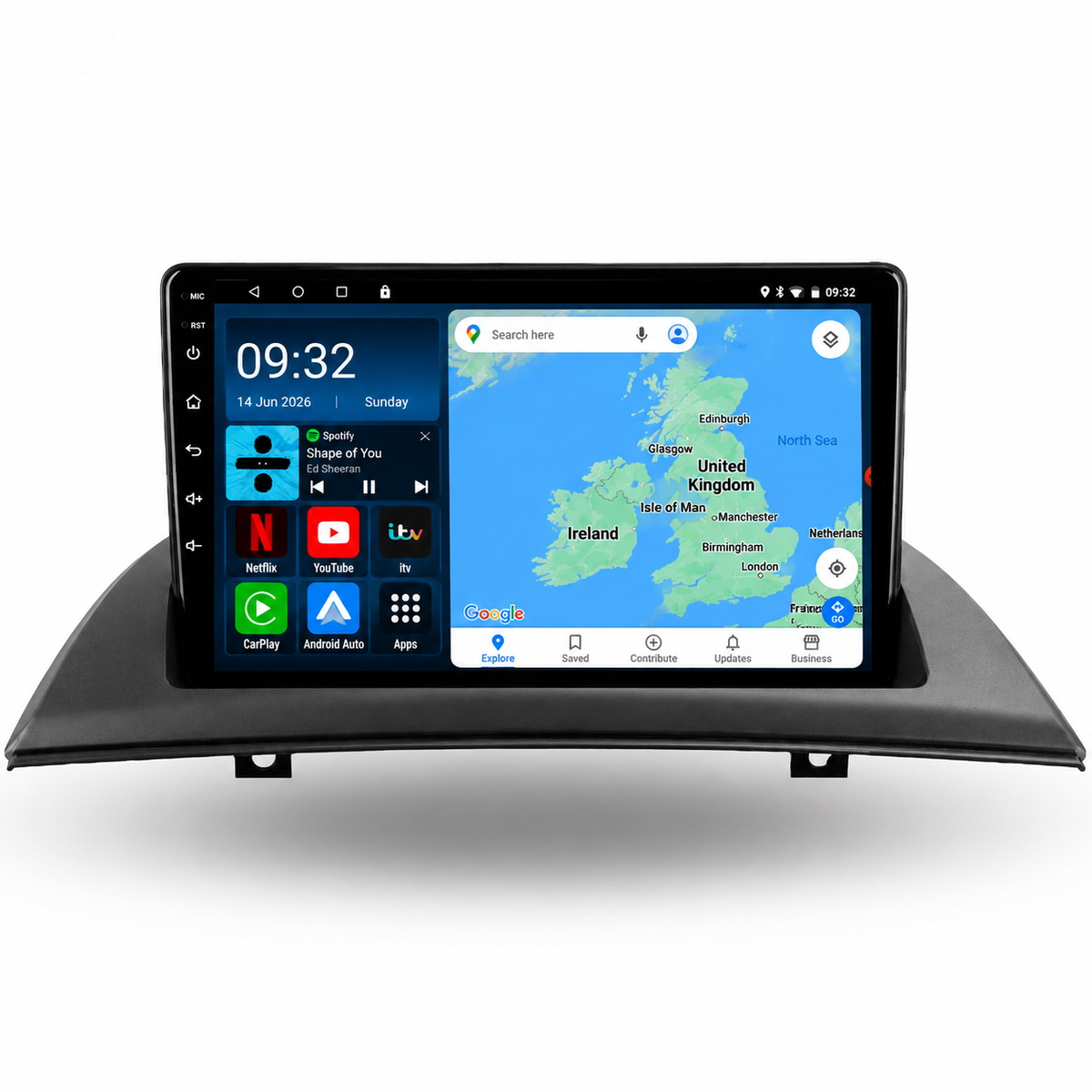 BMW X3 E83 2003-2010 Android 15 Wireless CarPlay & Android Auto Car Stereo Head Unit - DriveCast