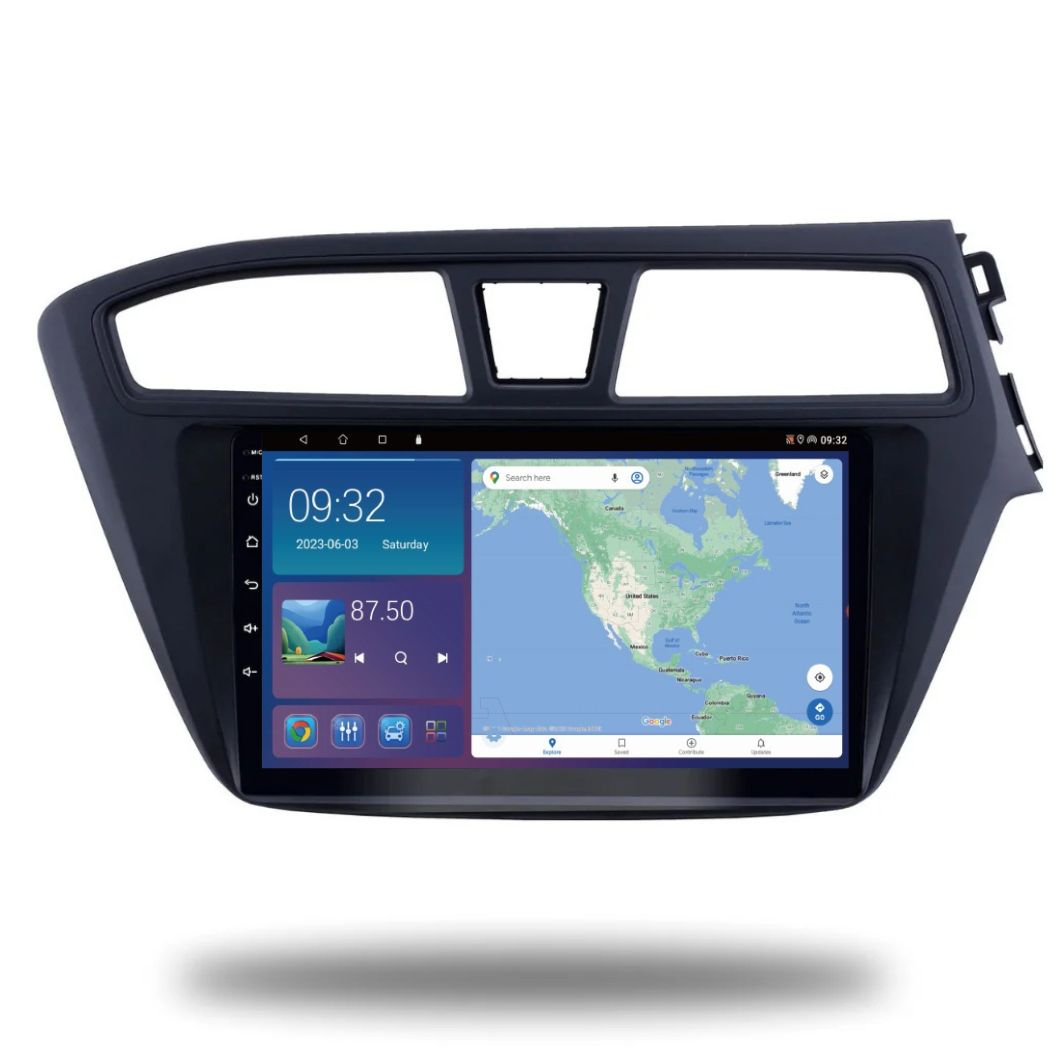 Hyundai i20 2014-2019 Android 13 Wireless CarPlay & Android Auto Car Stereo Head Unit