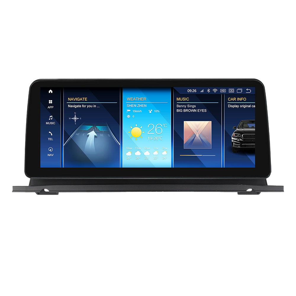 BMW 1er F20 F21 F23 Android 13 Kabelloses CarPlay und Android Auto Autoradio-Headunit CIC NBT EVO 