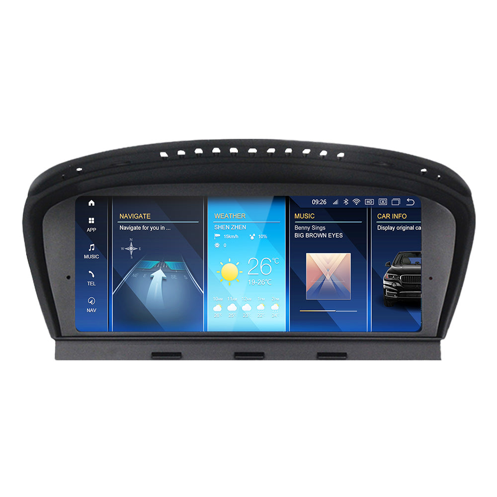 BMW 3 5 6 Series E90 E91 E92 E93 E60 E61 E62 E63 E64 Android 13 Wireless CarPlay & Android Auto Car Stereo Head Unit CCC CIC