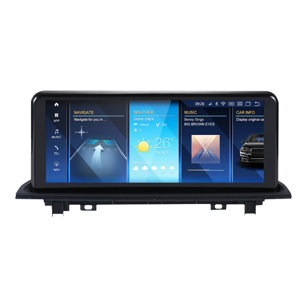 BMW X1 X2 2015-2022 F48 F39 Android 13 Wireless CarPlay & Android Auto Car Stereo Head Unit NBT EVO