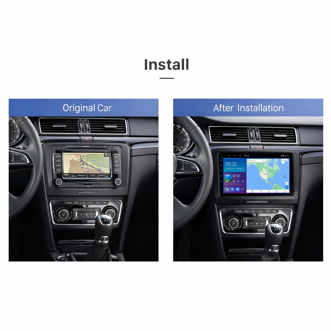 Skoda Superb 2008-2015 Android 15 Car Stereo Head Unit | CarPlay Android Auto