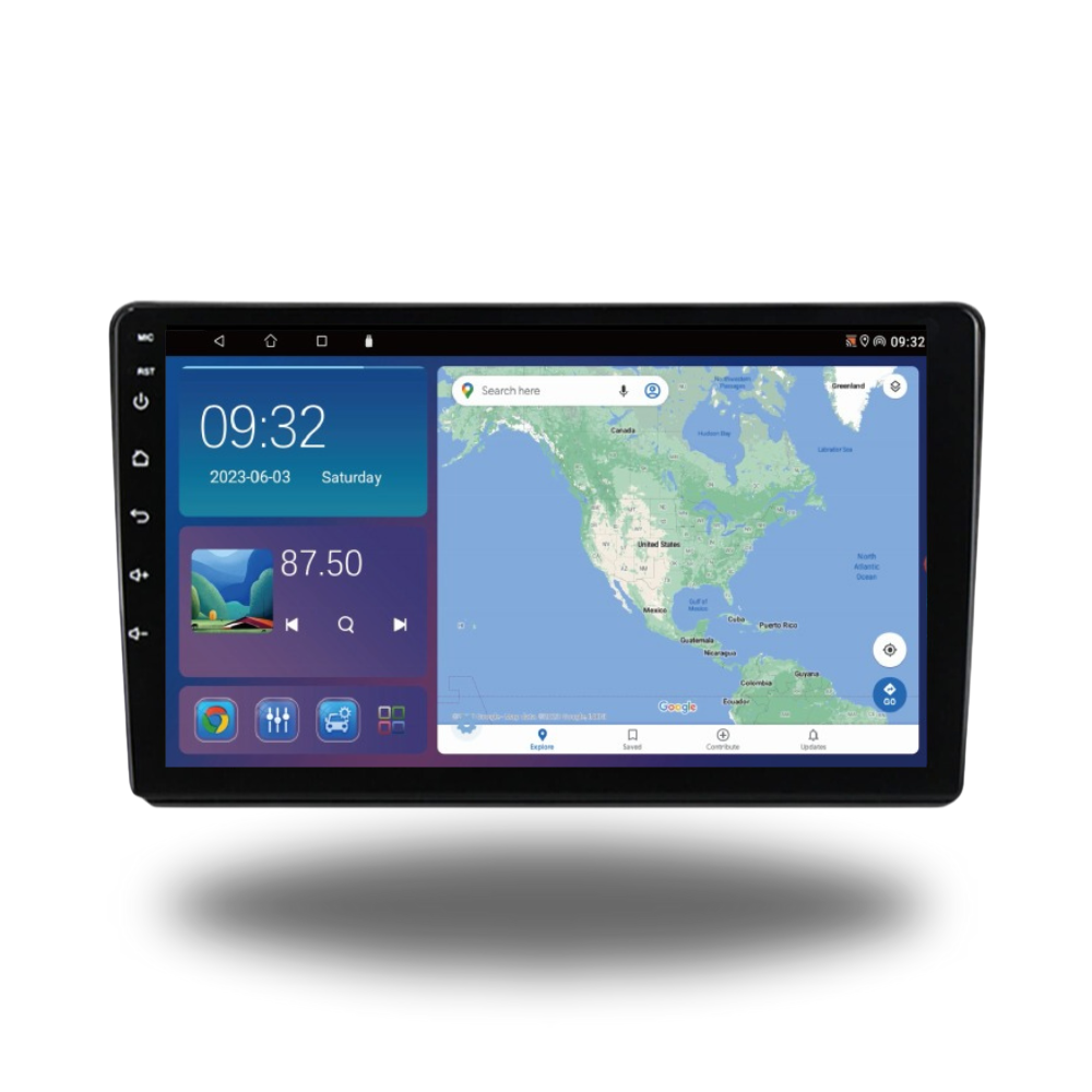 4 + 64G 7 "pour Citroën Nemo Peugeot Bipper Fiat Fiorino Autoradio Android 15 Gps Rds Navi Wifi Ecran Tactile 464g Dab 90561787