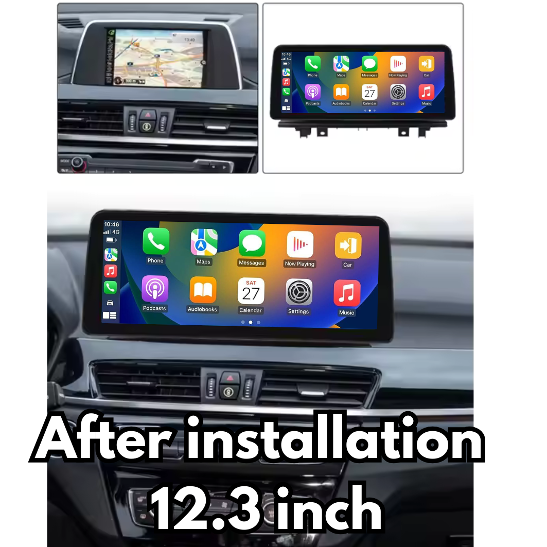 BMW X1 X2 2015-2022 F48 F39 Android 13 Wireless CarPlay & Android Auto Car Stereo Head Unit NBT EVO