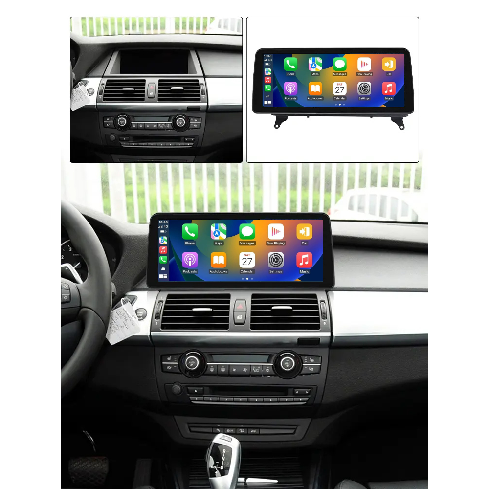 BMW X5 X6 2006-2014 E70 E71 Android 13 Car Stereo Wireless CarPlay & Android Auto Head Unit CCC CIC