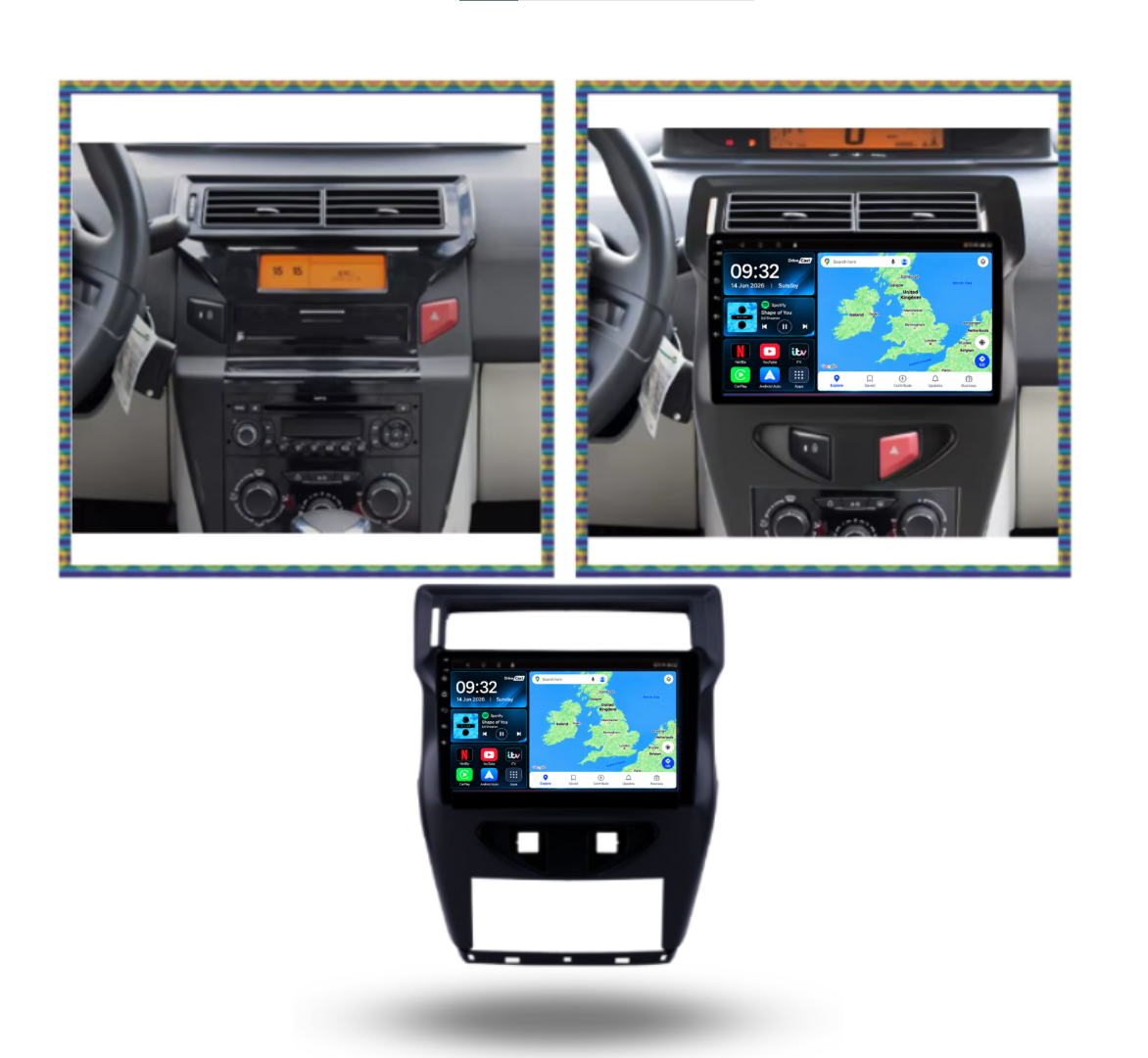 Citroen C4 C-Quatre C-Triunfo 2012-2016 Android 15 | CarPlay & Android Auto - DriveCast