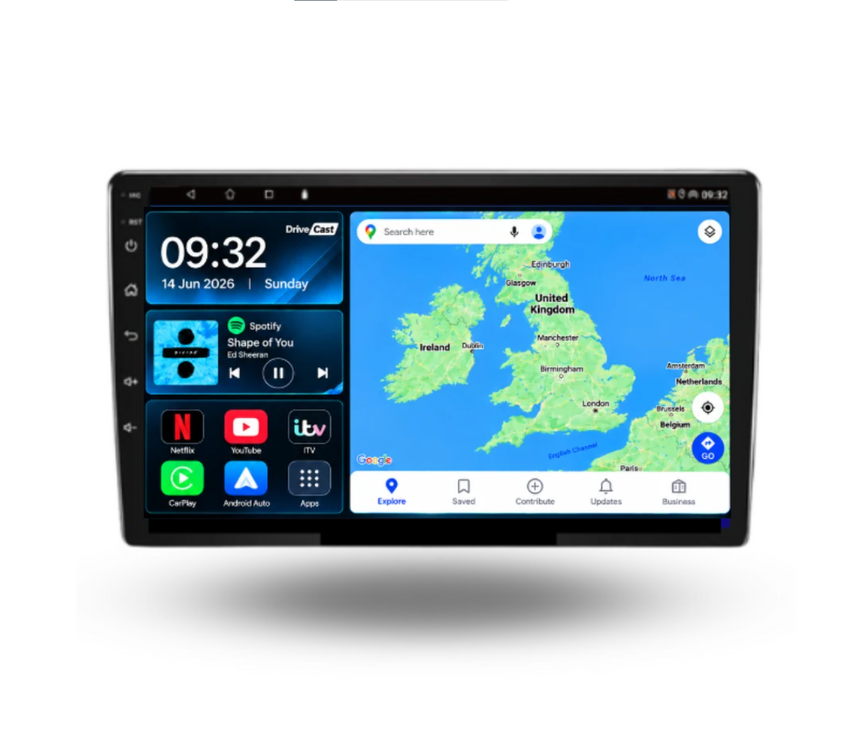 Citroen Jumpy Peugeot Expert Fiat Scudo Toyota Proace 2007-2016 Android 15 Car Stereo Head Unit | CarPlay & Android Autо Car Stereo Head Unit - DriveCast