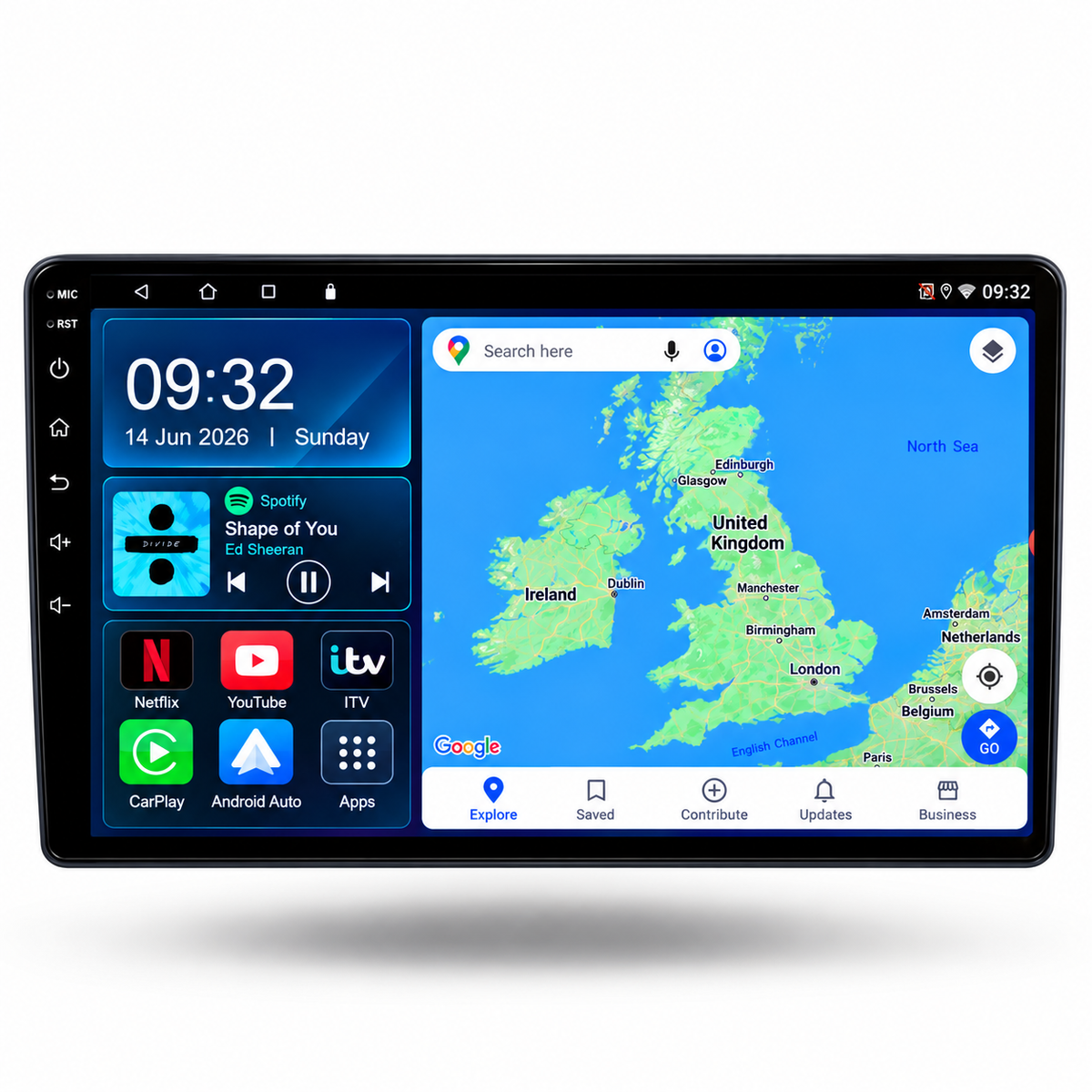 FIAT 500L 2012-2019 Android 15 Car Stereo Head Unit | CarPlay & Android Auto - DriveCast