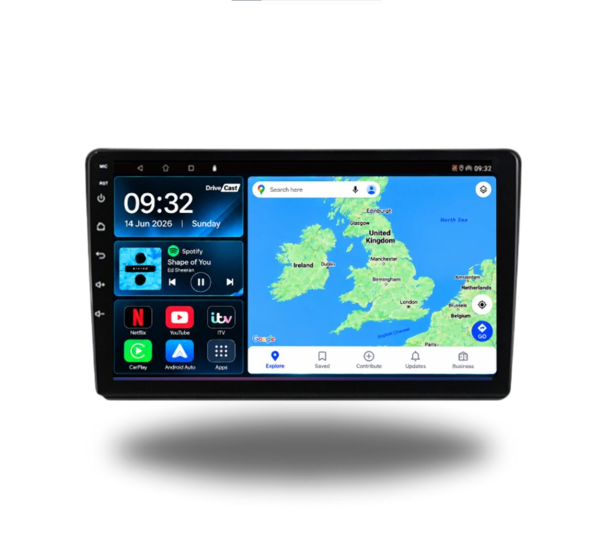 Citroen C5 2008-2017 Android 15 | Wireless CarPlay & Android Auto Car Stereo Head Unit - DriveCast