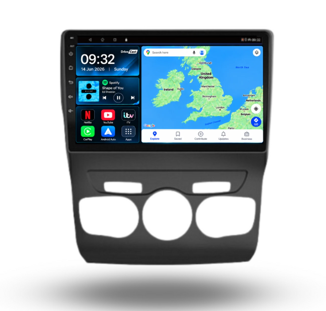 Citroen C4L C4 2011-2018 Android 15 CarPlay & Android Auto  Car Stereo Head Unit - DriveCast