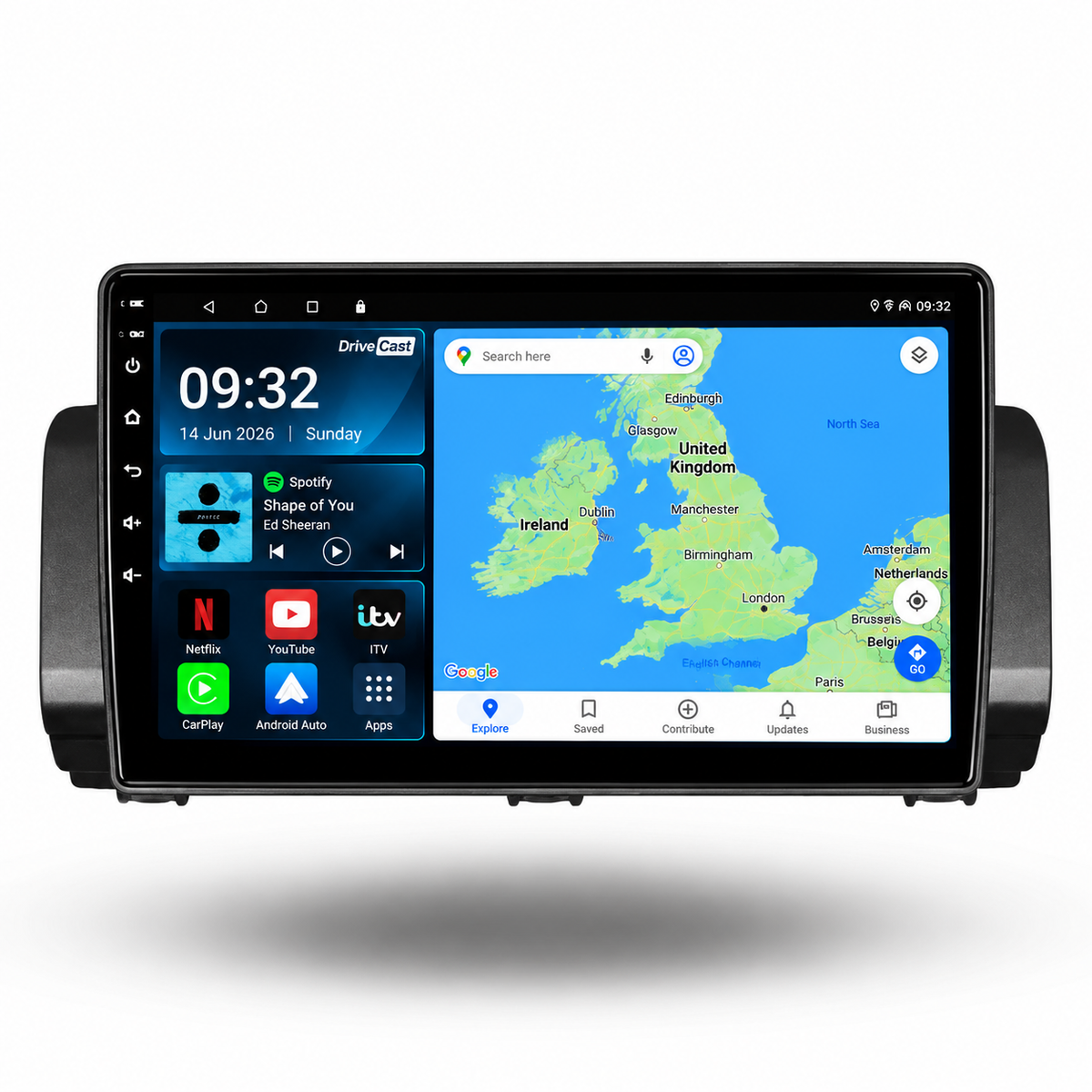 Dacia Sandero 2021-2024 Android 15 Car Stereo Head Unit | CarPlay & Android Auto - DriveCast