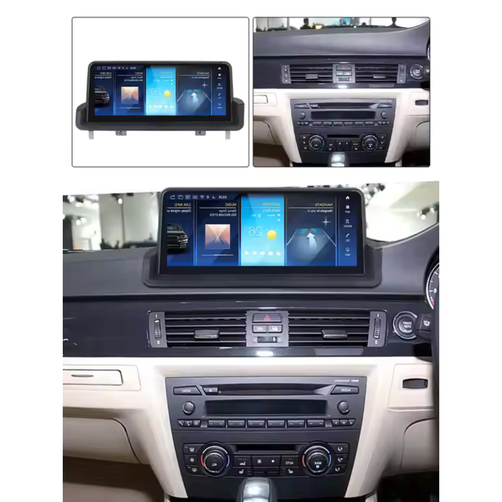 BMW 3 Series 2005-2011 E90 E91 E92 M3 Android 13 Wireless CarPlay & Android Auto Car Stereo Head Unit 10.25inch RHD