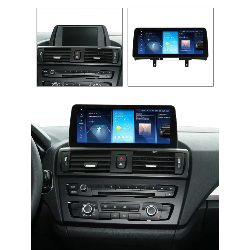 BMW 1 2 2011-2019 Series F20 F21 F23 Android 13 Wireless CarPlay & Android Auto Car Stereo Head Unit CIC NBT EVO