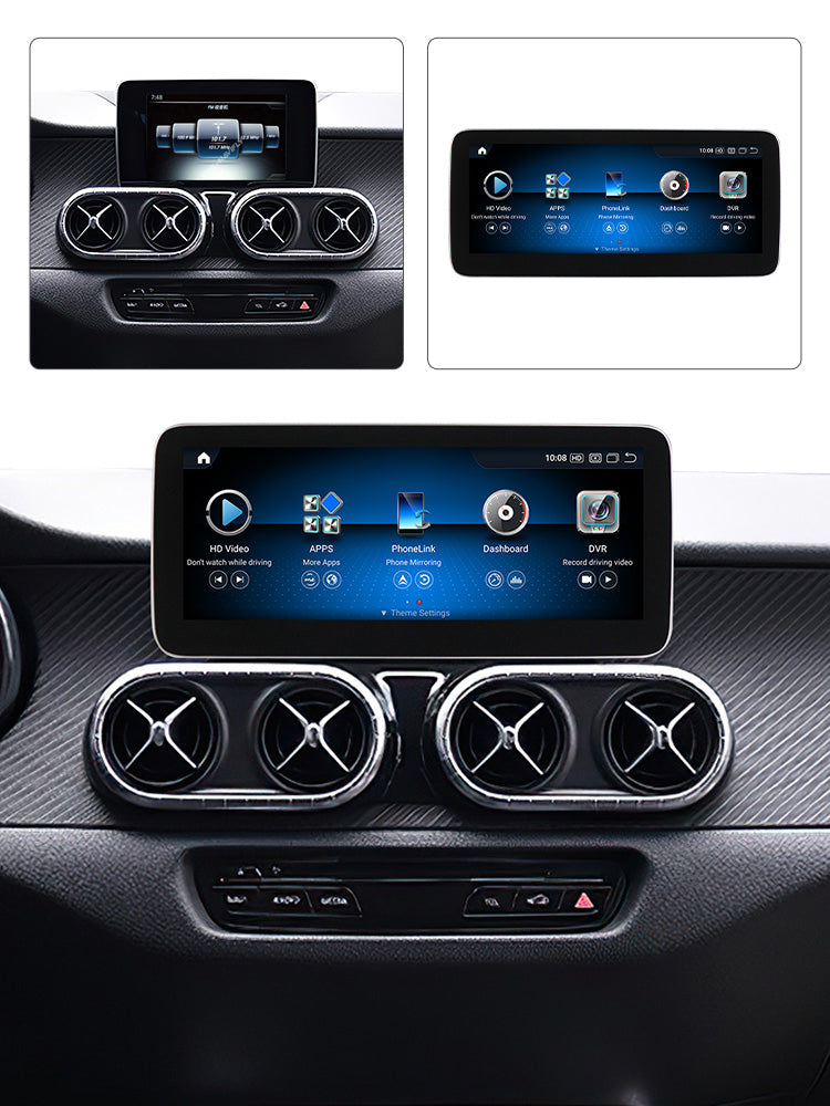 BMW 5er F10 F11 F18 Android 13 Autoradio Kabelloses CarPlay und Android Auto Head Unit NBT 12,3 Zoll 