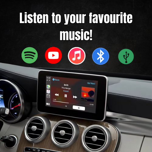 For Mercedes Benz Retrofit Apple CarPlay Android Auto Integration NTG 4.0 NTG 4.5 NTG 5.0 - DriveCast