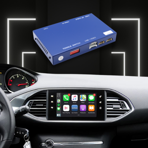 For Peugeot / Citroen Retrofit Apple CarPlay Android Auto Integration - DriveCast