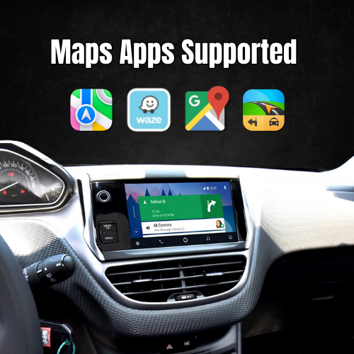 For Peugeot / Citroen Retrofit Apple CarPlay Android Auto Integration - DriveCast