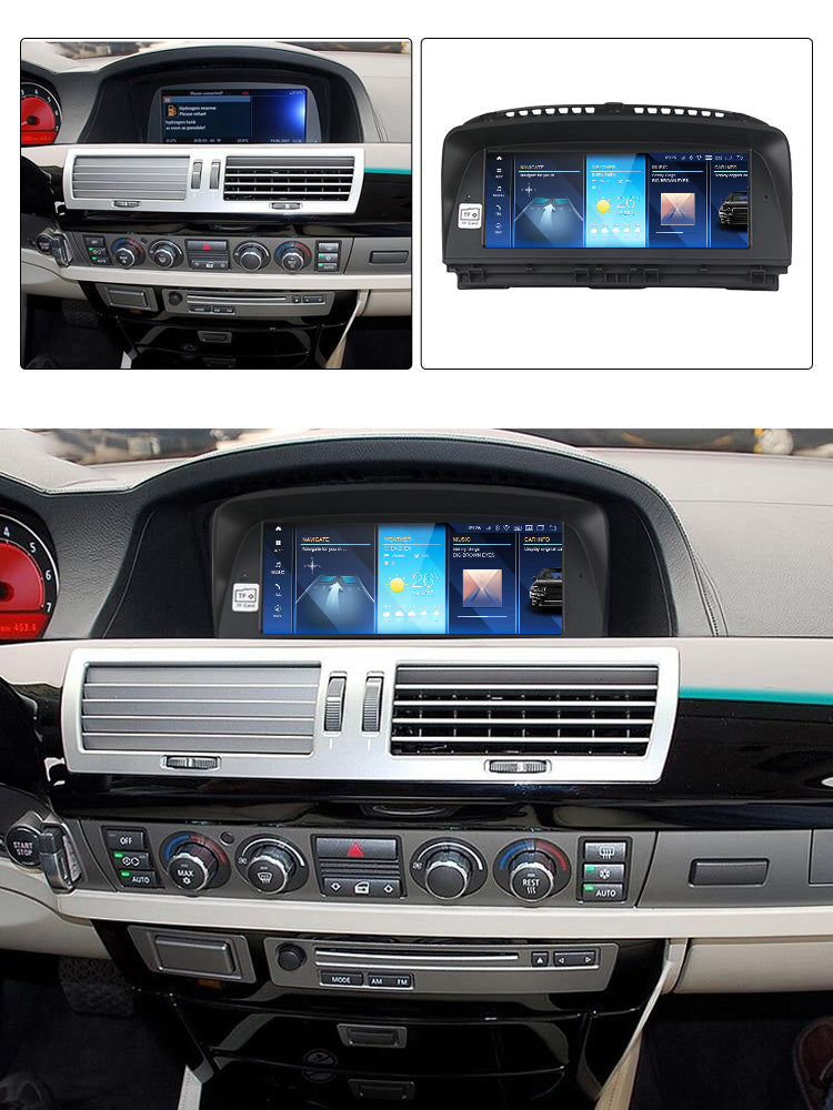 BMW 7 Series 2001-2008 E65 E66 Android 13 Wireless CarPlay & Android Auto Car Stereo Head Unit CCC