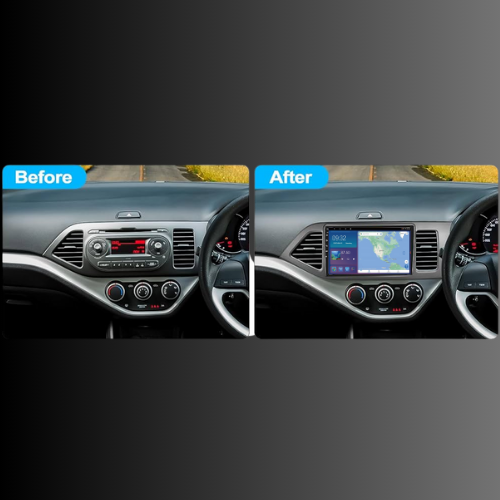 Kia Picanto 2011-2016 Android 13 Wireless CarPlay & Android Auto Car Stereo Head Unit RHD - DriveCast