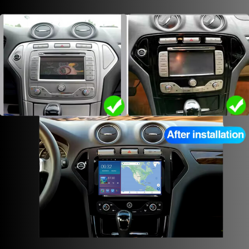 Ford Mondeo MK4 2007-2011 Android 13 Wireless CarPlay & Android Auto Car Stereo Head Unit - DriveCast