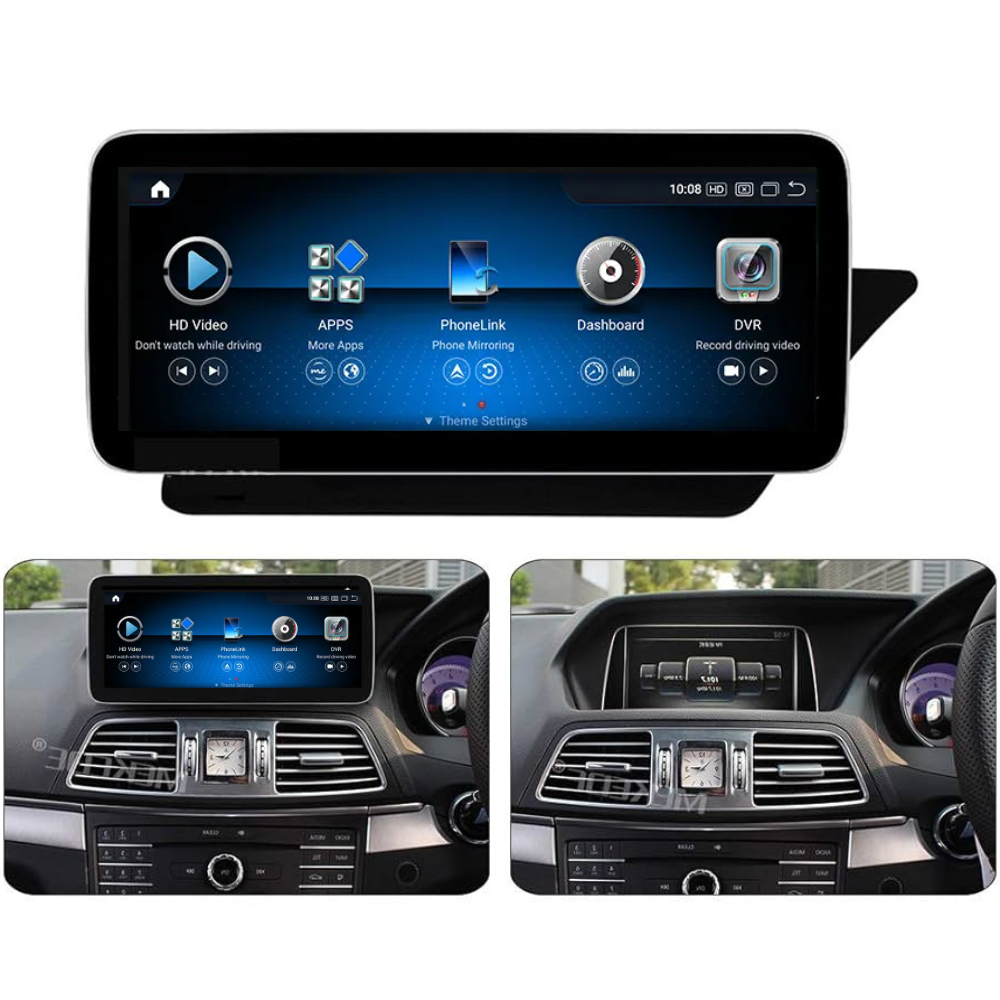 BMW 5er F10 F11 F18 Android 13 Autoradio Kabelloses CarPlay und Android Auto Head Unit NBT 12,3 Zoll 